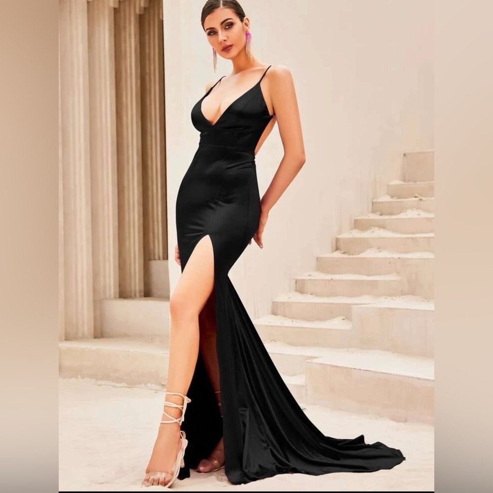 Formal Black Gown